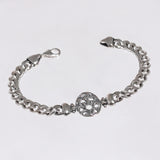 Bracciale Maschera Apotropaica in Argento 925/000