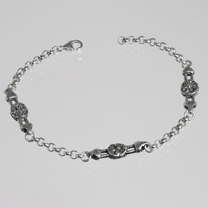 Bracciale Maschere Apotropaiche in Argento 925/000.