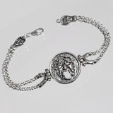 Bracciale Maschera Apotropaica in Argento 925/000.